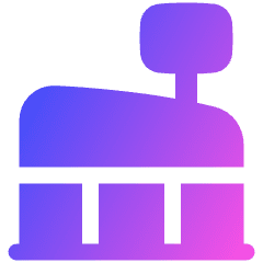 Mall Icon from Plump Gradient Set
