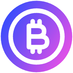 Bitcoin Circle 1 Icon from Plump Gradient Set