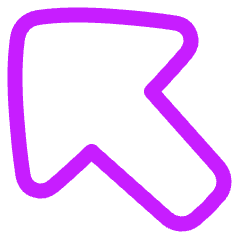 Triangle Arrow Diagonal Upper Left Large Icon from Plump Neon Set