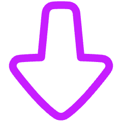 Triangle Arrow Down Large 1 Icon from Plump Neon Set