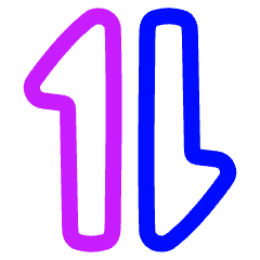 Triangle Arrow Transfer Vertical 1 Icon from Plump Neon Set