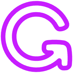Line Arrow Rotate Left 3 Icon from Plump Neon Set