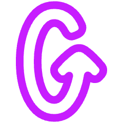 Line Arrow Rotate Vertical Left 1 Icon from Plump Neon Set