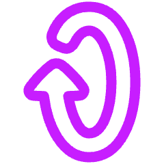 Triangle Arrow Rotate Vertical Right 1 Icon from Plump Neon Set