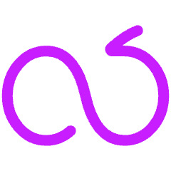 Line Arrow Infinite Loop Icon from Plump Neon Set