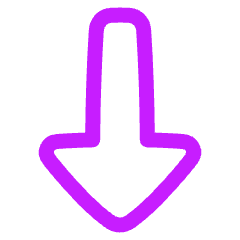 Triangle Arrow Down 1 Icon from Plump Neon Set