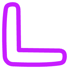 Tailless Line Arrow Bottom Left Icon from Plump Neon Set