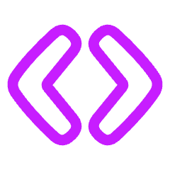 Tailless Line Arrow Expand Horizontal Sort Icon from Plump Neon Set