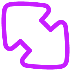 Thick Arrow Diagonal Large 2 Icon from Plump Neon Set