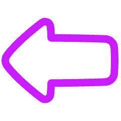 Thick Arrow Left Icon from Plump Neon Set