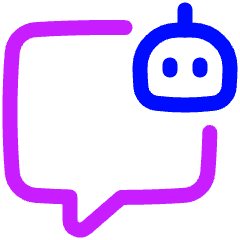 Ai Chat Robot Icon from Plump Neon Set