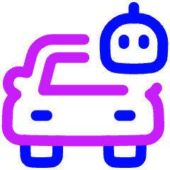 Ai Vehicle Robot 2 Icon from Plump Neon Set