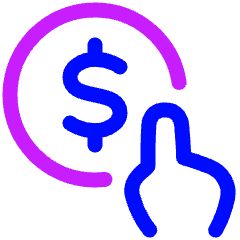 Investment Selection Icon from Plump Neon Set