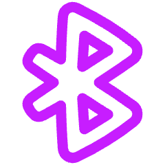 Bluetooth Icon from Plump Neon Set