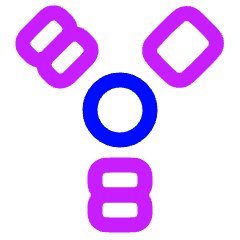 Cable Split Icon from Plump Neon Set