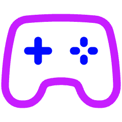 Controller 1 Icon from Plump Neon Set