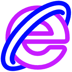 Explorer Logo Icon from Plump Neon Set