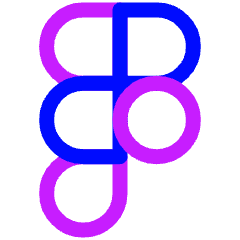 Figma Logo Icon from Plump Neon Set