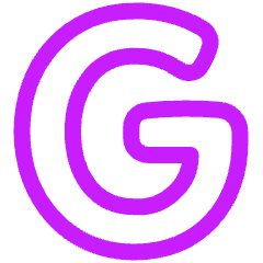 Google Logo Icon from Plump Neon Set