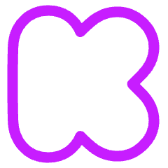 Kickstarter Logo Icon from Plump Neon Set