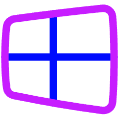 Windows Logo Icon from Plump Neon Set
