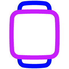 Watch 2 Icon from Plump Neon Set