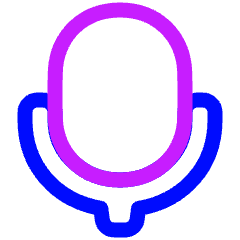 Voice Mail Icon from Plump Neon Set