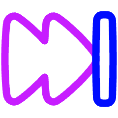 Button Fast Forward 2 Icon from Plump Neon Set