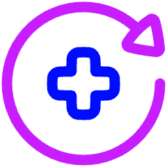 Button Go Forward Icon from Plump Neon Set