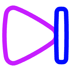 Button Next Icon from Plump Neon Set