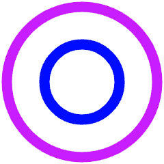 Button Record 1 Icon from Plump Neon Set