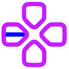 Buttons Left 2 Icon from Plump Neon Set