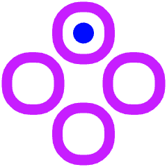 Buttons Up 1 Icon from Plump Neon Set