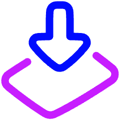 Card Place Icon from Plump Neon Set