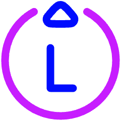 Left Controller Up Icon from Plump Neon Set