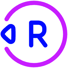 Right Controller Left Icon from Plump Neon Set