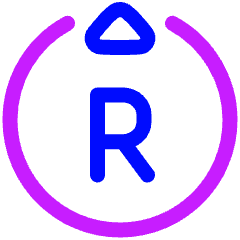 Right Controller Up Icon from Plump Neon Set