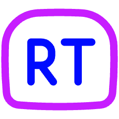 Right Trigger Icon from Plump Neon Set