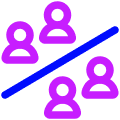 Team Vesus Team Icon from Plump Neon Set