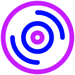 Music Disc Icon from Plump Neon Set