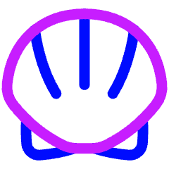 Allergens Moluscs Icon from Plump Neon Set