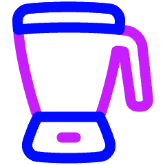 Blender Icon from Plump Neon Set