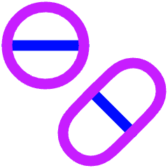 Medicines Icon from Plump Neon Set