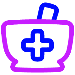 Pharmacy Icon from Plump Neon Set