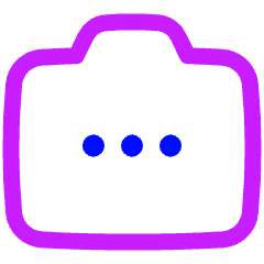 Camera Loading Icon from Plump Neon Set