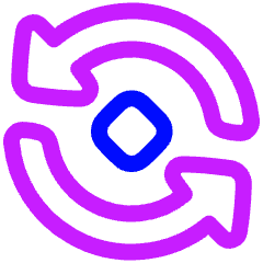 3d Rotate 2 Icon from Plump Neon Set