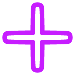 Add 1 Icon from Plump Neon Set