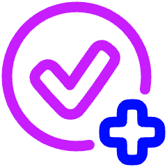 Add Task Reminder Icon from Plump Neon Set