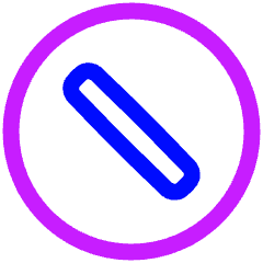 Block 3 Icon from Plump Neon Set