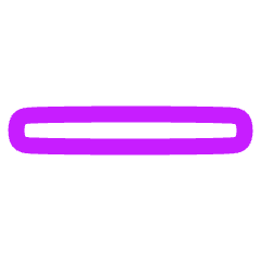 Subtract 1 Icon from Plump Neon Set